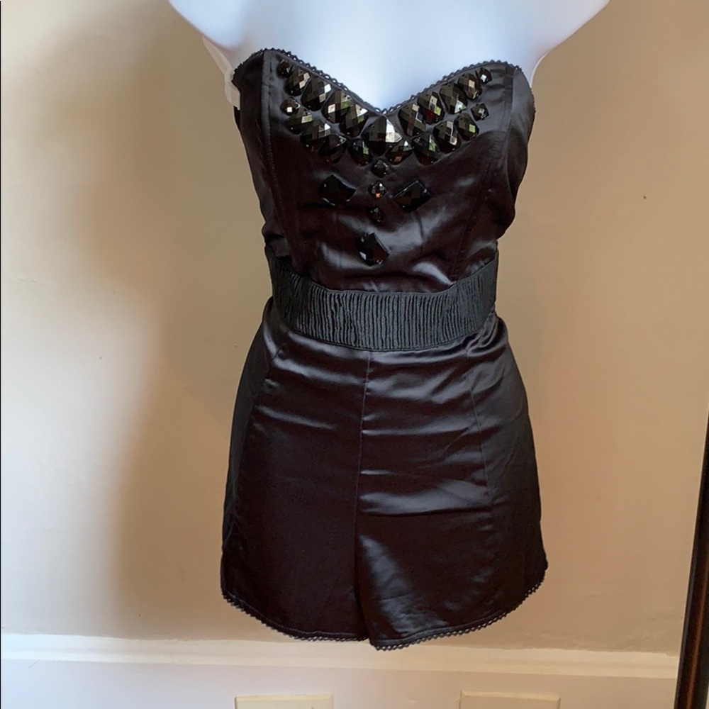 Embellished Romper